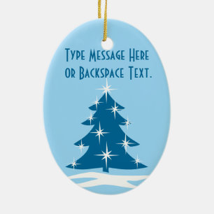 Christmas Tree Ornament Personalised Decoration