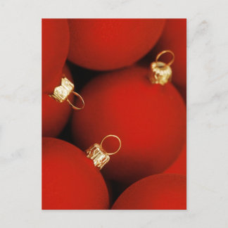 Christmas Tree Ornaments Holiday Card