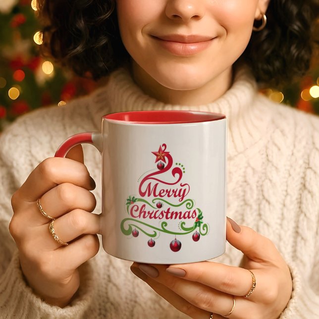 Christmas tree ornaments Mug (Creator Uploaded)