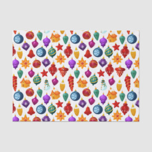 Christmas Tree Ornaments Tissue Paper