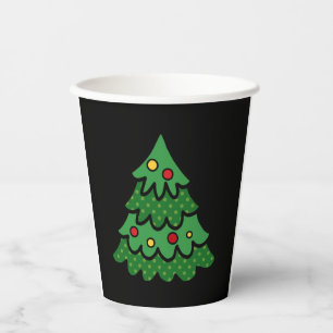 Christmas Tree Paper Cups