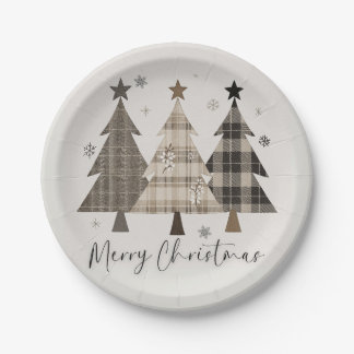 Christmas Tree Paper Plate