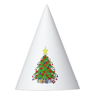 Christmas tree party hat