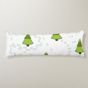 Christmas tree pattern body cushion