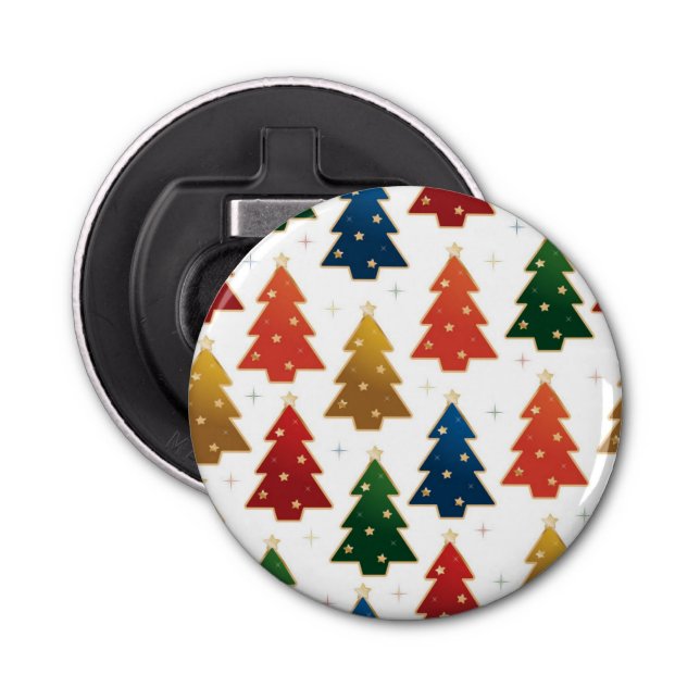 Christmas tree pattern bottle opener (Front)