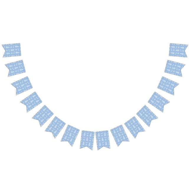 Christmas tree pattern bunting  (All)