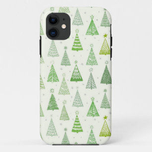 Christmas tree pattern iPhone 11 case