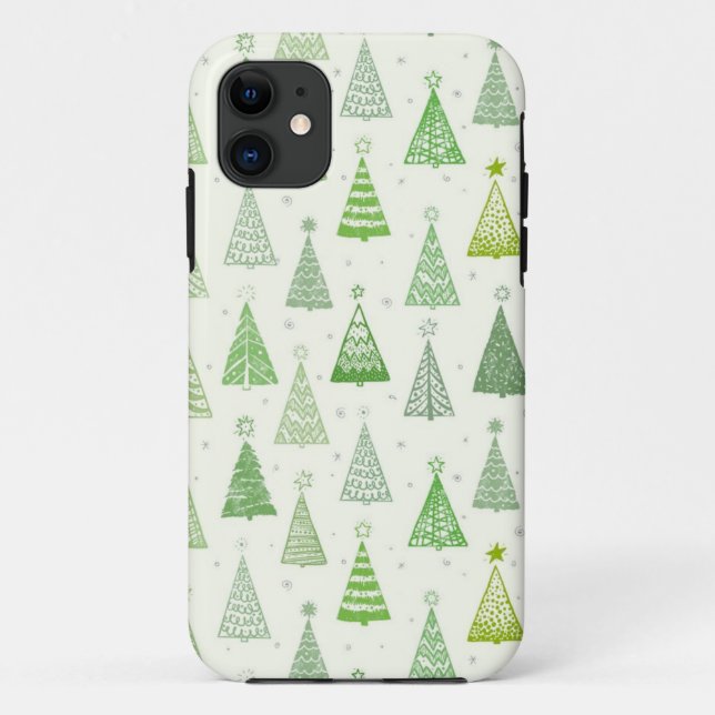 Christmas tree pattern Case-Mate iPhone case (Back)