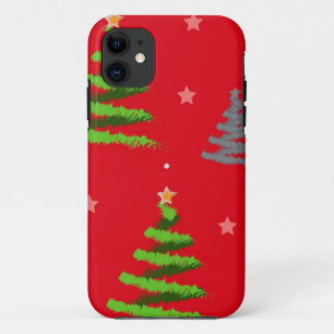 Christmas tree pattern iPhone 11 case