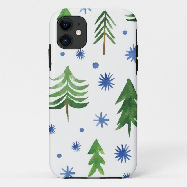 Christmas tree pattern Case-Mate iPhone case (Back)