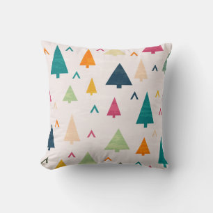 Christmas tree pattern cushion
