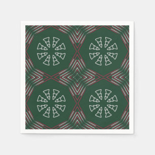 Christmas Tree Pattern Napkin