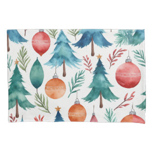 Christmas Tree Pattern Pillowcase