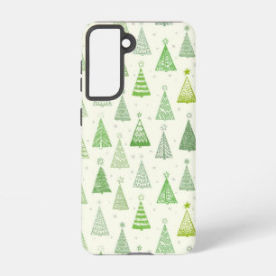 Christmas tree pattern samsung galaxy case