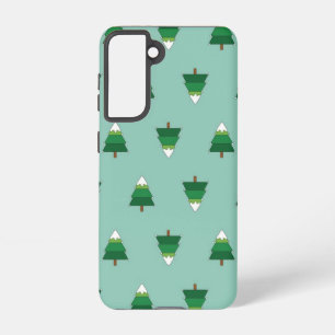 Christmas tree pattern samsung galaxy case
