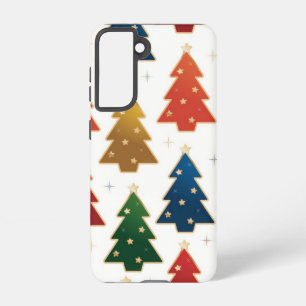 Christmas tree pattern samsung galaxy case