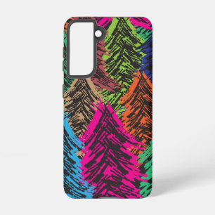 Christmas tree pattern samsung galaxy case