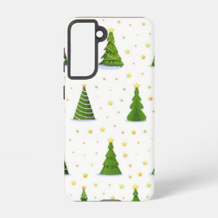 Christmas tree pattern samsung galaxy case