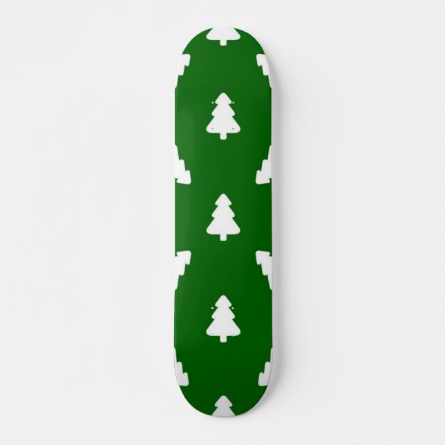 Christmas tree pattern skateboard (Front)
