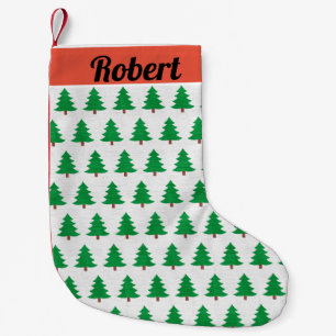Christmas Tree Pattern - Small Christmas Stocking