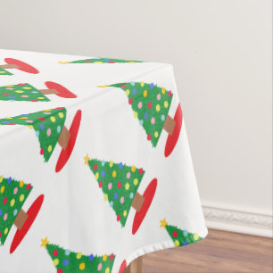 Christmas Tree Pattern Tablecloth