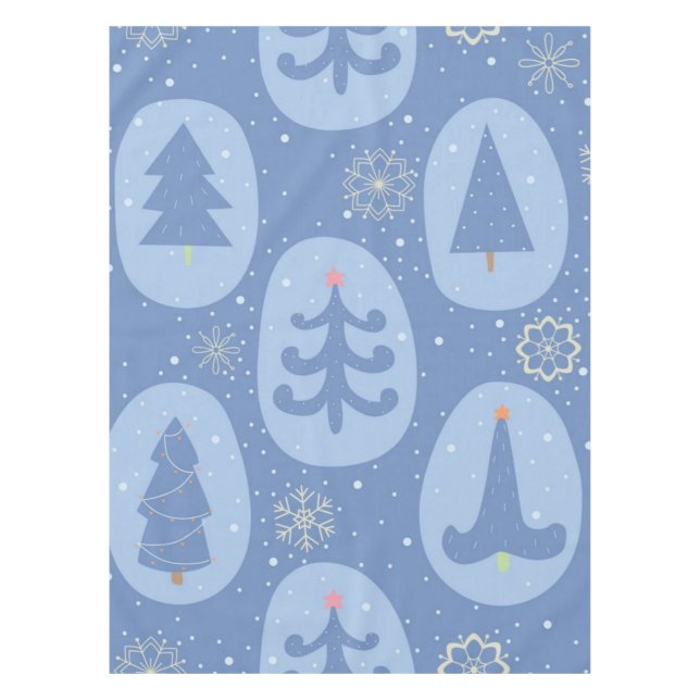 Christmas tree pattern tablecloth (Front)