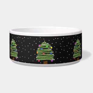 Christmas Tree Pet Bowl