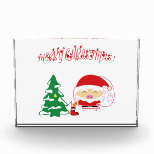 Christmas tree photo block