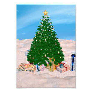 Christmas Tree Photo Print
