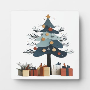 Christmas tree plaque