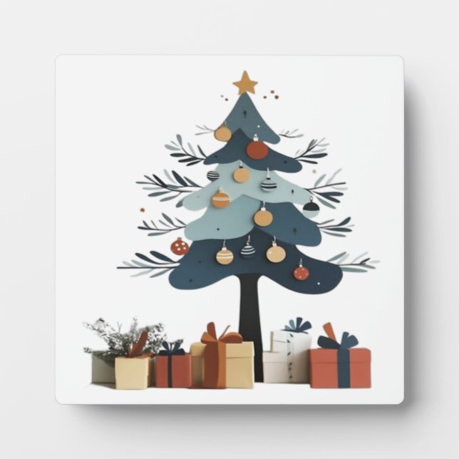 Christmas tree  plaque (Front)
