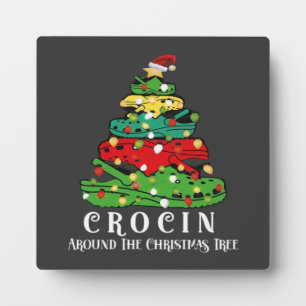 Christmas tree plaque