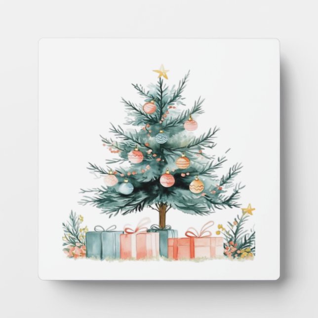 Christmas tree  plaque (Front)