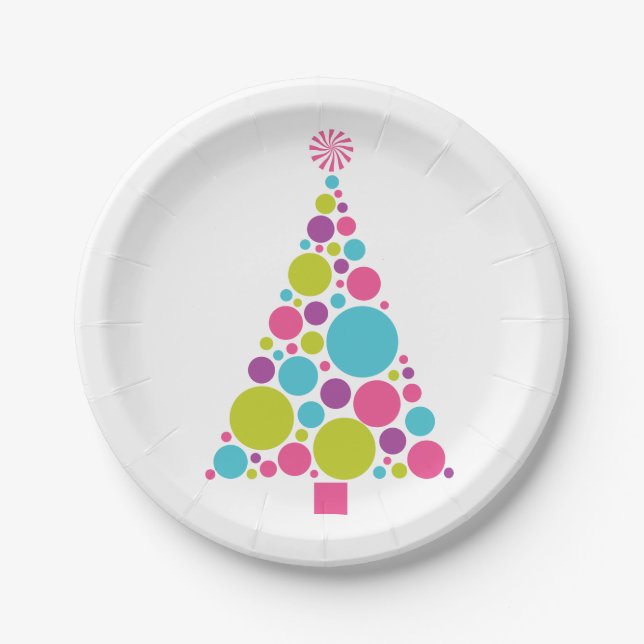 Christmas Tree Plates (Front)