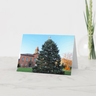 Christmas tree Plymouth MA 2023 Thank You Card