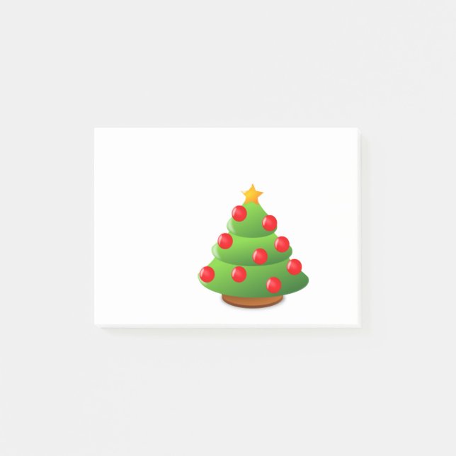 Christmas Tree Post-it Notes (Front)