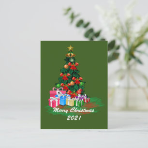 Christmas Tree Postcard