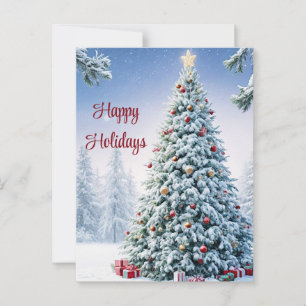Christmas Tree Postcard
