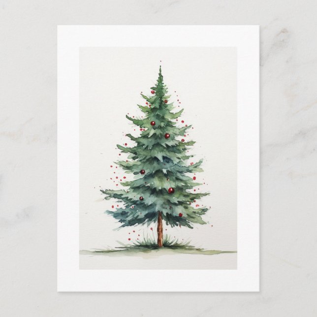 Christmas Tree Postcard (Front)
