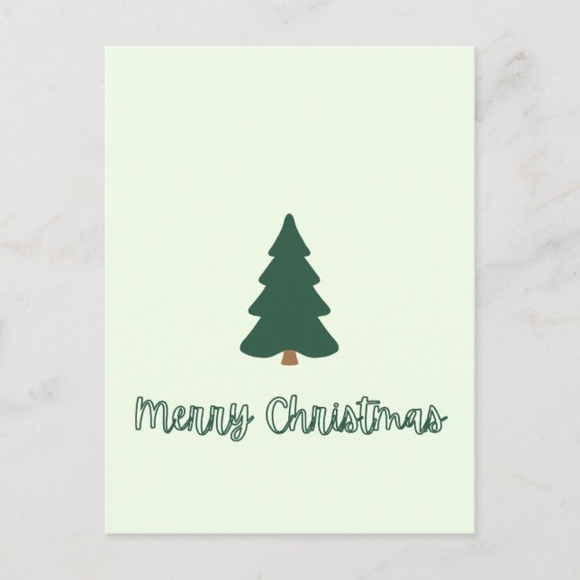 Christmas Tree Postcard (Front)
