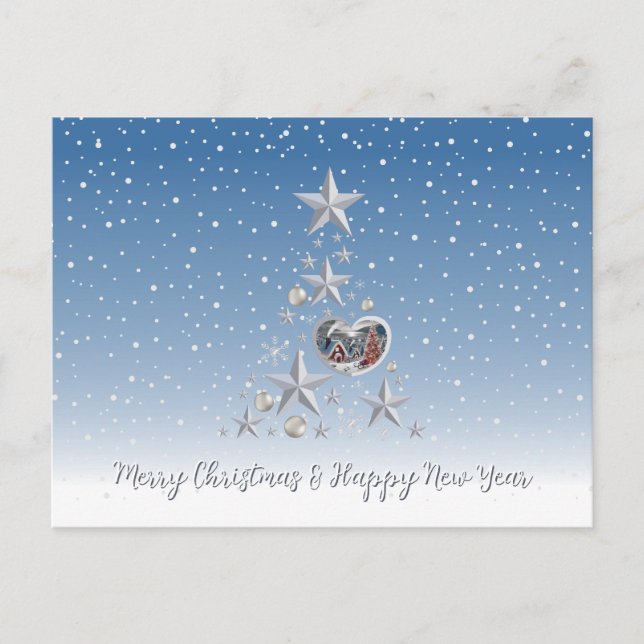 Christmas tree postcard (Front)