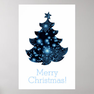 Christmas tree poster