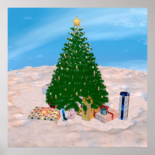 Christmas Tree Poster (Front)