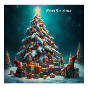 Christmas Tree Poster