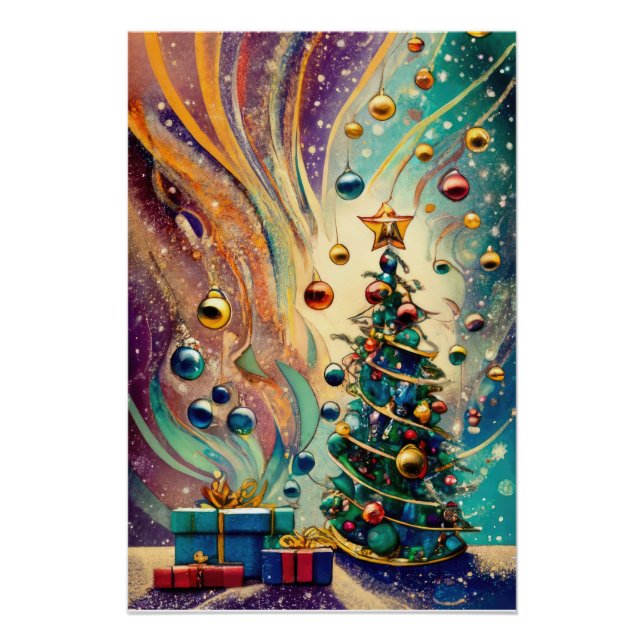 Christmas tree poster (Front)