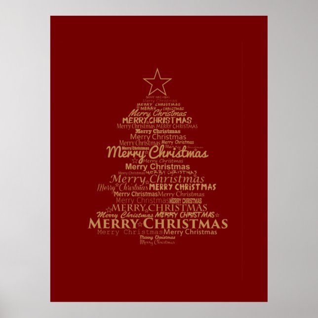 Christmas Tree Poster (Front)
