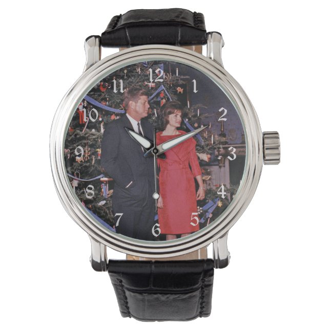 Christmas Tree President John Kennedy & Jacqueline Watch (Front)