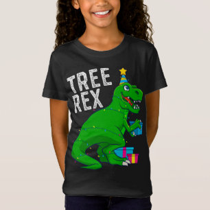 Christmas Tree Rex Dinosaur Xmas Trex Funny T-Shirt