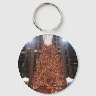 Christmas Tree Rockefeller Center Key Ring