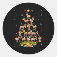 Christmas Tree Santa Hat Lights Xmas